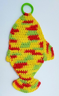 Fish Kitchen Towel pattern