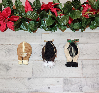 Horse Butt Ornament pattern