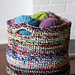 Scrap Yarn Basket pattern 