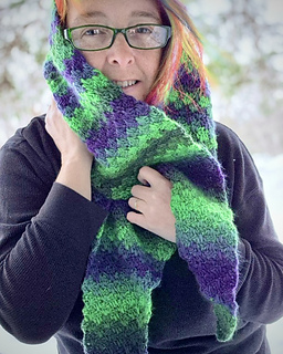 @nlmonstergirl 
Yarn: Loops & Threads Facets (Juniper)