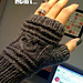 Heart You Fingerless Gloves pattern 