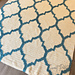 Arabesque Geometric Blanket pattern 