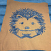 Hedgehog Throw Blanket pattern 