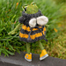 Bee Dress for Knitted Frog pattern