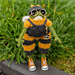 Bumblebee Outfit for Knitted Frog pattern