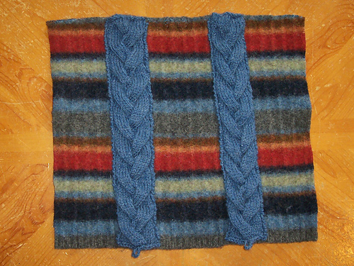 Braided Felted Needle Case photo 2
