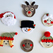 Christmas Character Applique Set pattern