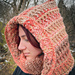 Mountain Trail Hooded Cowl pattern 