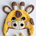 Giraffe Earflap Hat pattern