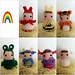 Rainbow animals doll pattern 