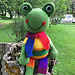Fisher the friendly  frog pattern 