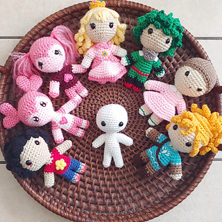 Classic Doll Base Amigurumi pattern by Diana Picon