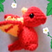 Strawberry the Dragon pattern 