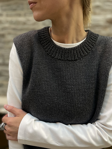 24aw L’Appartement COTTON WOOL KNIT VEST 24aw L'Appartement COTTON WOOL KNIT VEST Cotton-Wool Hand Knit