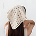 Knitted Summer Bandana pattern