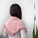 Polka Dot Triangle Scarf pattern