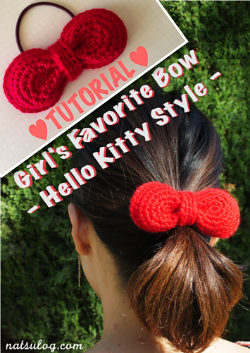 Hello Kitty Style Pretty Hair Bow photo 1