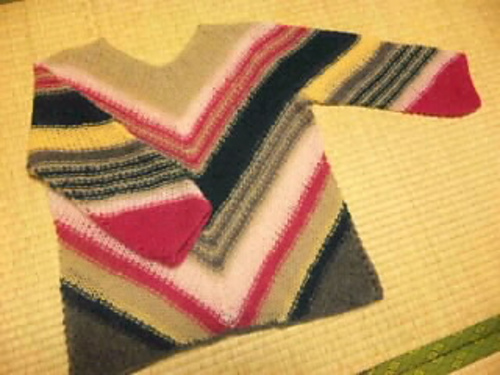p.30 Colorful stripe mohair sweater 다른 모습 4