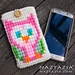 Owl Cell Case pattern 