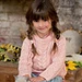 Little girl's cabled sweater pattern 