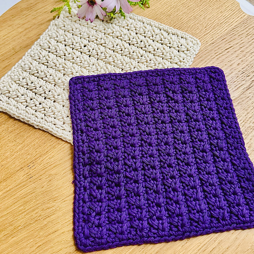 Snow Drift Washcloth photo 5