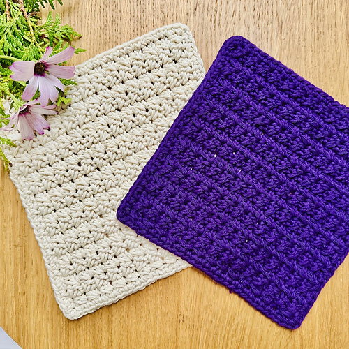 Snow Drift Washcloth photo 2