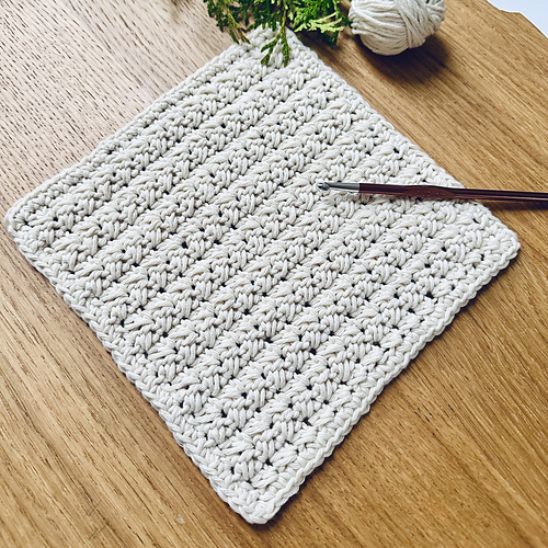 Snow Drift Washcloth photo 12
