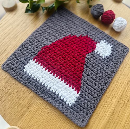 Santa Hat Washcloth photo 5