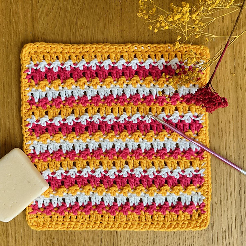 Floret Stitch Washcloth photo 4