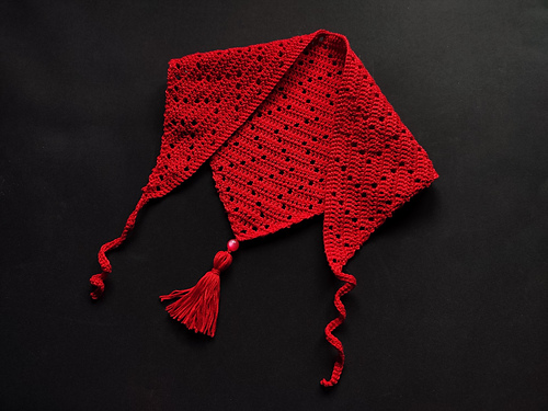 Melt the ICE Bandana (crochet)