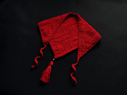 Melt the ICE Bandana (Tunisian crochet)