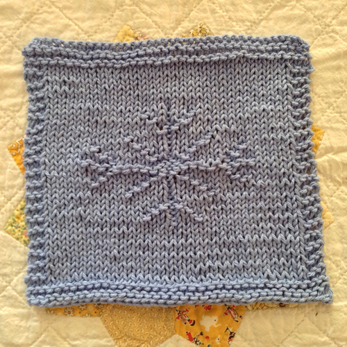 Snowflake Dishcloth photo 1