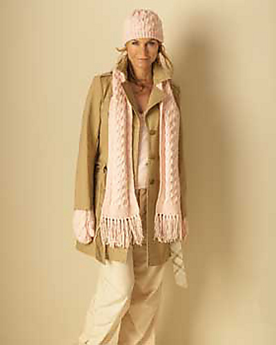 Cable Hat, Scarf and Mittens (Mittens) photo 1