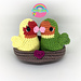 Lovebirds pattern 