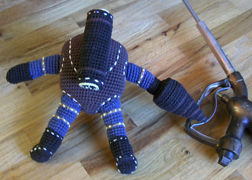 Bioshock 2 - Amigurumi Reproduction of Bouncer Big Daddy Doll found in Pauper's Drop and Persephone photo 3