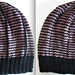 Straight Up Reversible Striped Hat pattern 