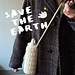 Save the earth tumblerbag pattern 