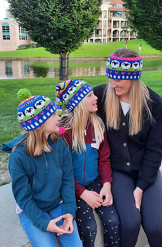 This hat pattern is part of a 3 PKG special E-Book (headband, hat and stocking hat designs)