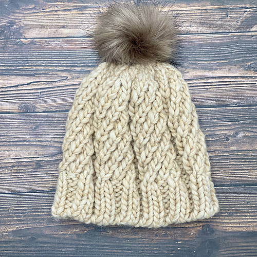 Ravelry Frosted Vineyard Cap pattern by Shelby Nichols