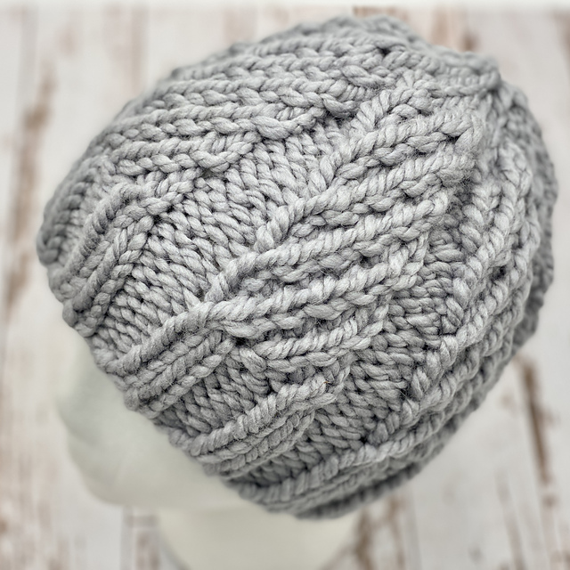 Ravelry Frosted Vineyard Cap pattern by Shelby Nichols