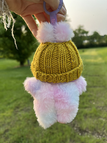 Labubu Knit Beanie Hat photo 2
