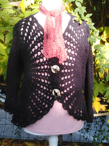 Purple Cardigan photo 2
