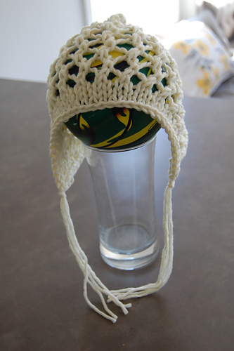 Lailah's Lacy Baby Bonnet photo 4