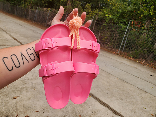 Shower Sandal Holder