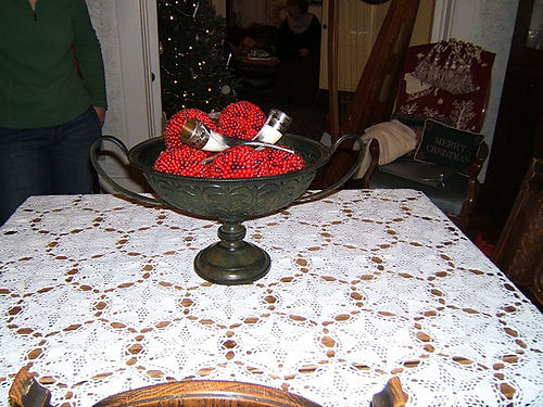 Star and Snow Tablecloth #7303 photo 2