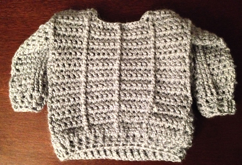 Relaxed Cable Sweater for Baby photo 8