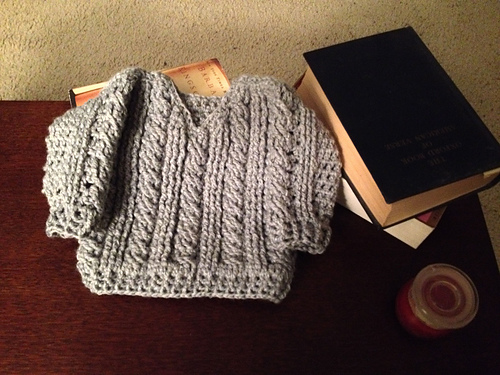 Relaxed Cable Sweater for Baby photo 5