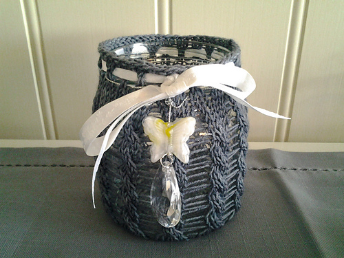 Dropstitch Candle Cozy photo 2