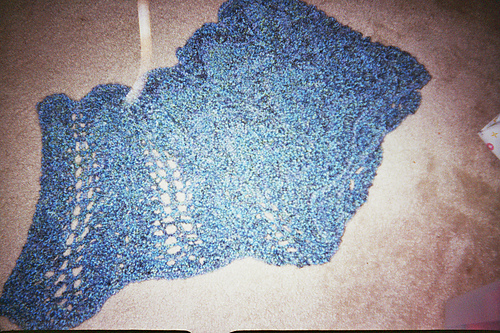 wavy shawl