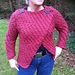 Catching Fire Cardigan pattern 